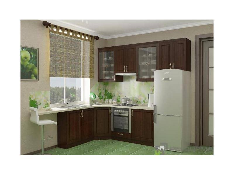 угловая мини кухня 008 в Нижневартовске