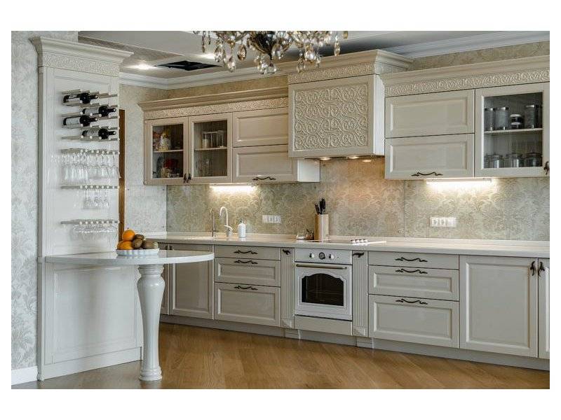 изысканная прямая кухня в Нижневартовске