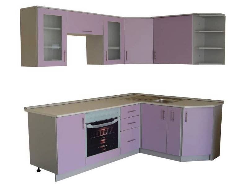 кухня угловая сирень в Нижневартовске