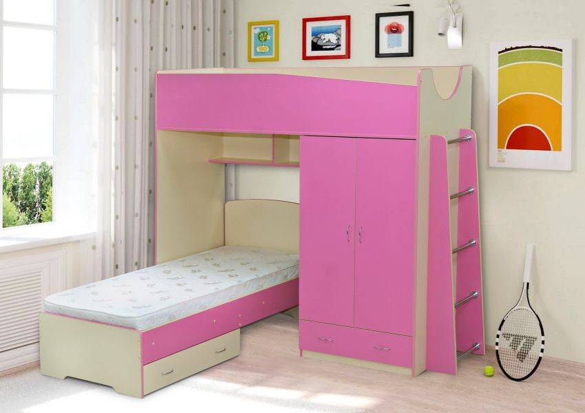 кровать-чердак радуга-5 в Нижневартовске