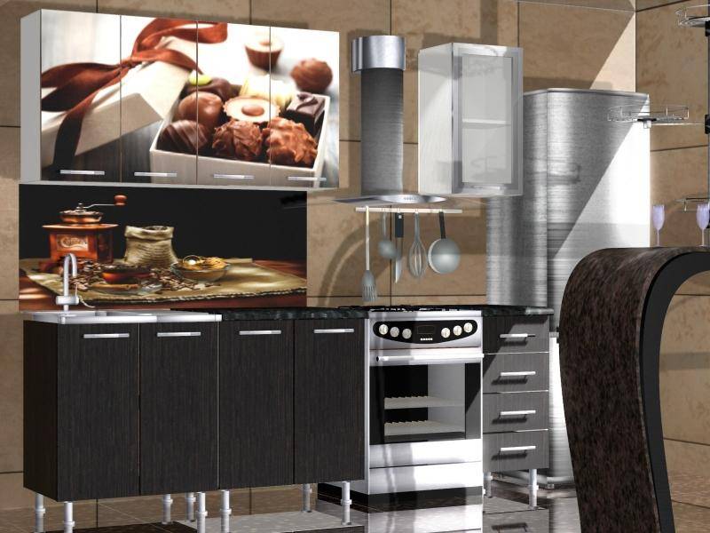 кухонный гарнитур шоколад в Нижневартовске