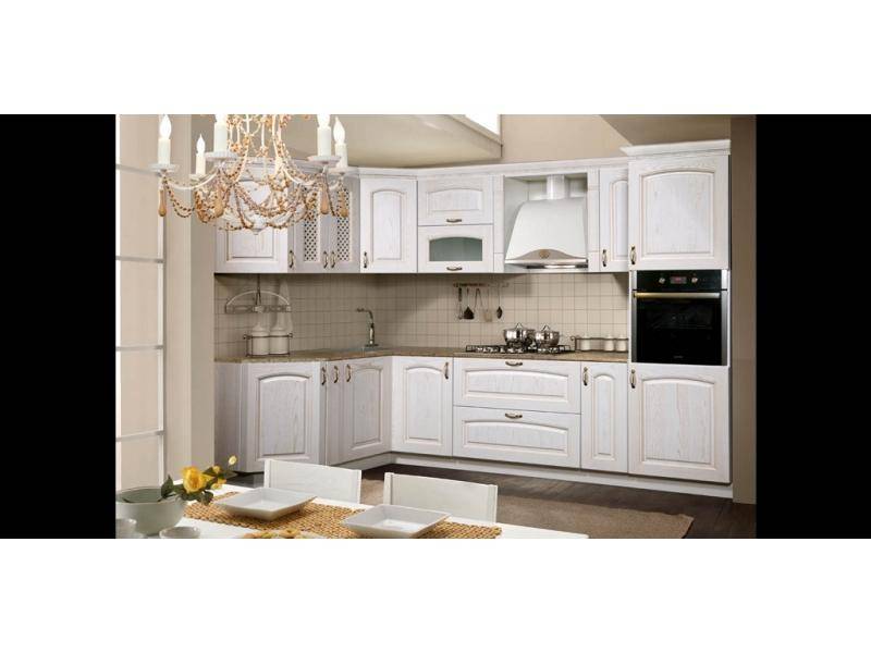 кухонный гарнитур угловой елена белая в Нижневартовске