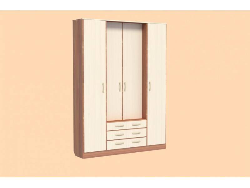 шкаф 4-х дверный суоми-1 в Нижневартовске