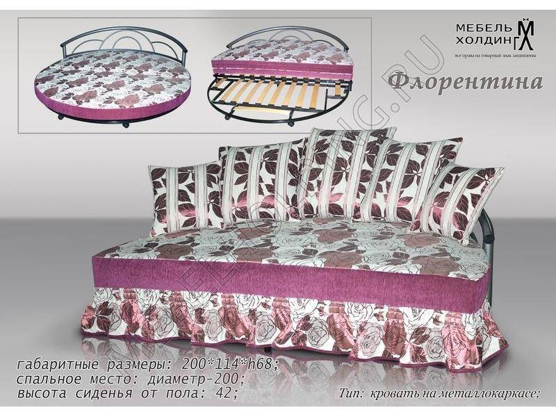 кровать металлокаркас флорентина в Нижневартовске