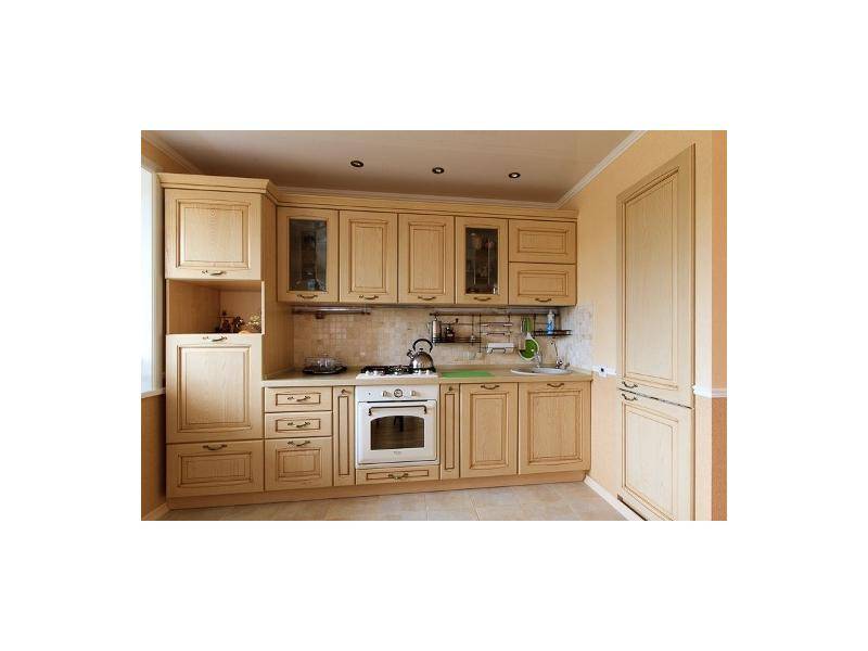 классическая прямая кухня в Нижневартовске