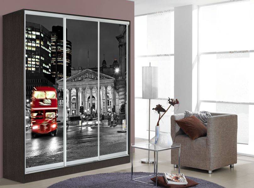 шкаф-купе с фотопечатью оскар 4 в Нижневартовске
