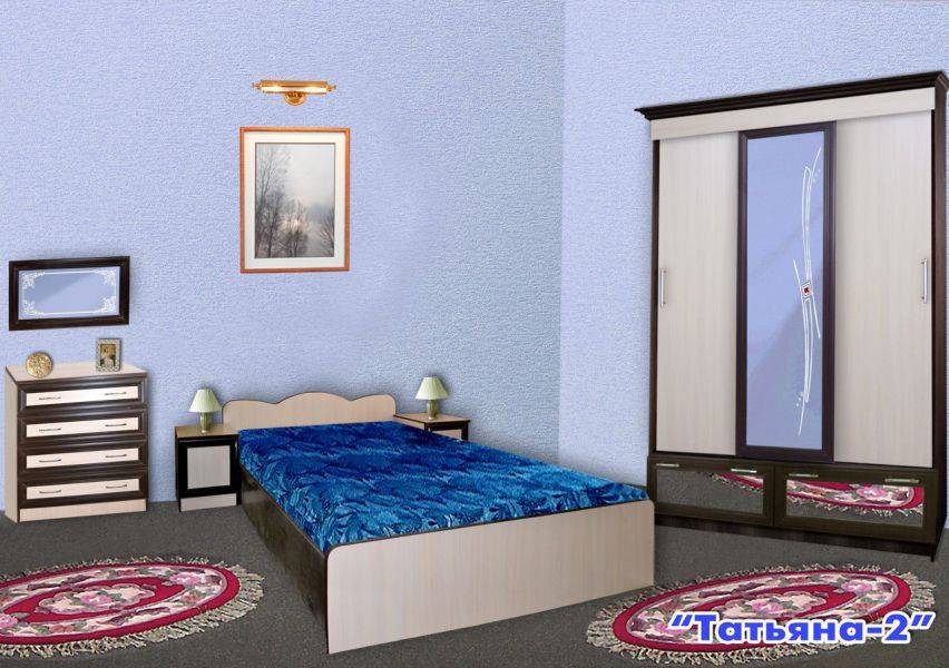спальный гарнитур татьяна 2 в Нижневартовске
