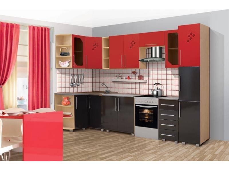 кухонный гарнитур угловой виноградная лоза в Нижневартовске