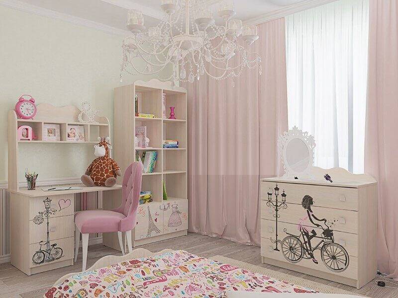 детская мебель для девочки париж в Нижневартовске
