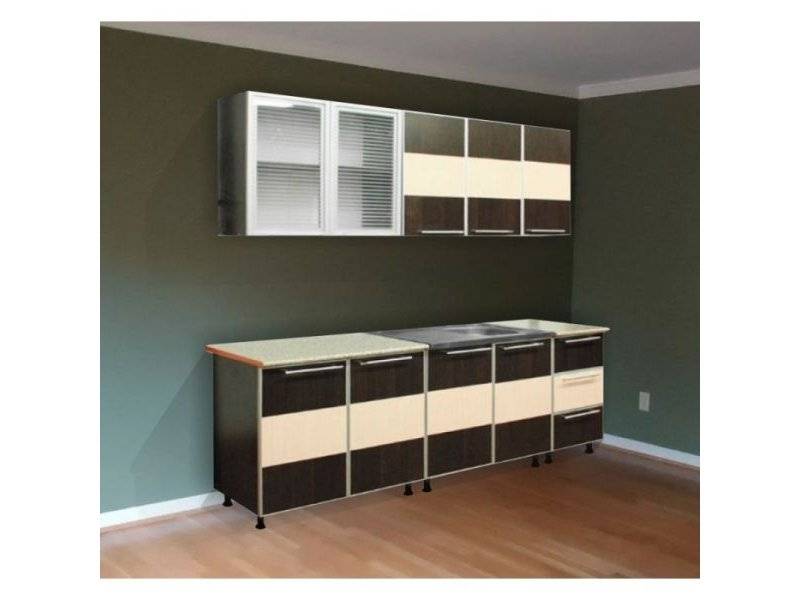 кухонный гарнитур комбинированный в Нижневартовске