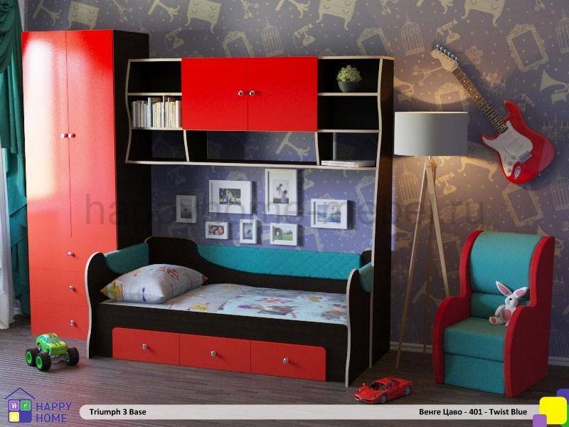 детская триумф-3 с раздвижной кроватью в Нижневартовске