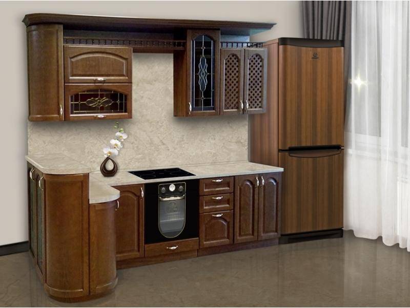 мебель для кухни из массива березы+шпон ясеня в Нижневартовске