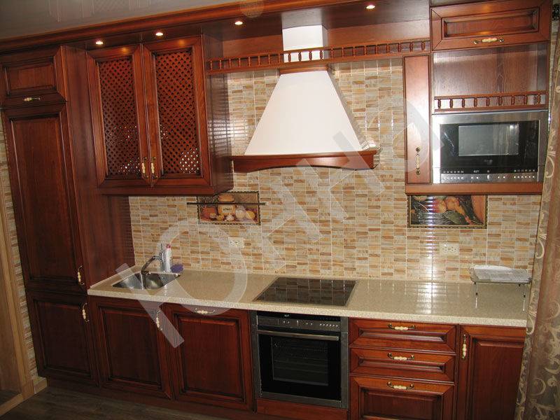 кухонный гарнитур прямой классический в Нижневартовске