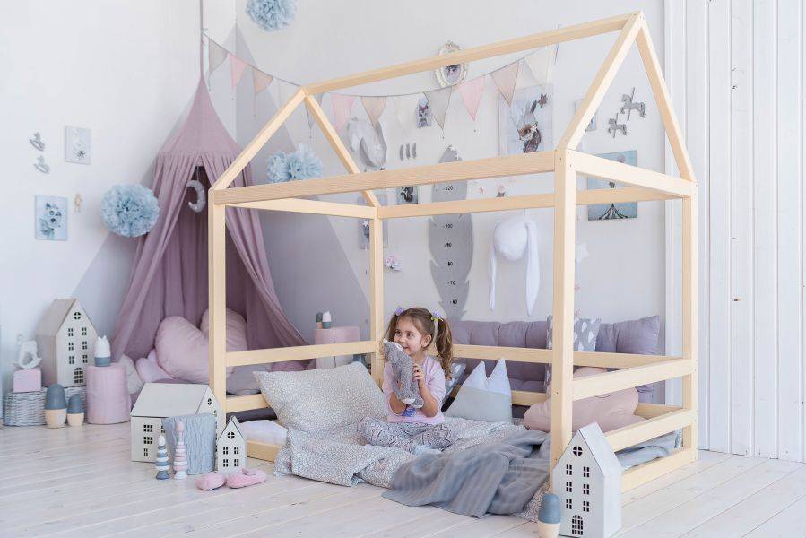 кровать-домик из дерева фантазия в Нижневартовске