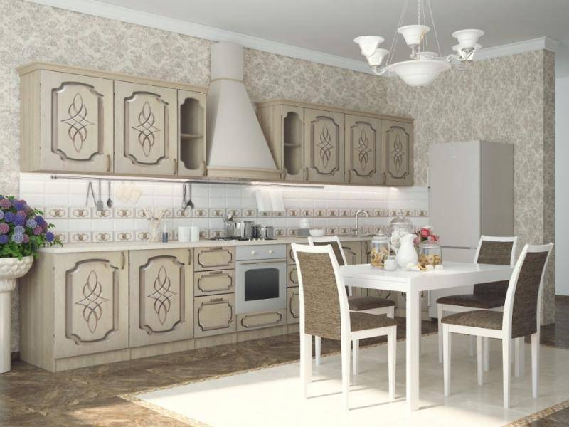 кухонный гарнитур прямой колибри в Нижневартовске