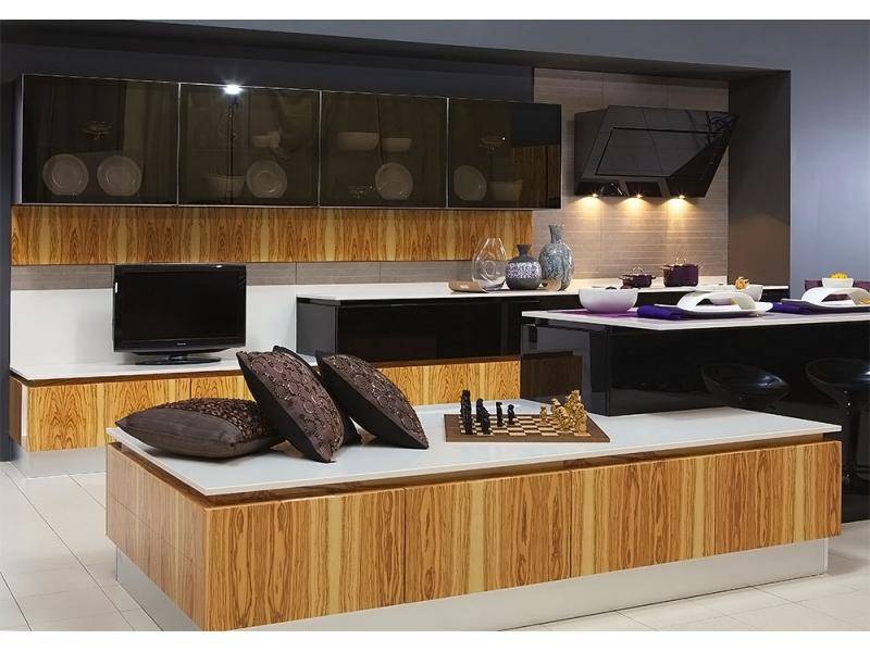 кухня прямая валенса wood в Нижневартовске