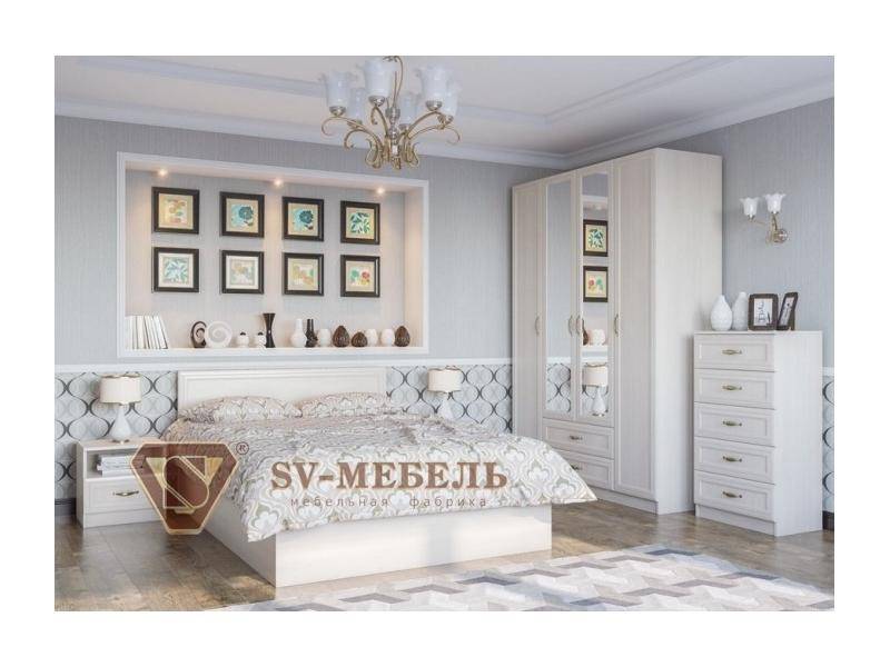 спальня в белом цвете вега в Нижневартовске