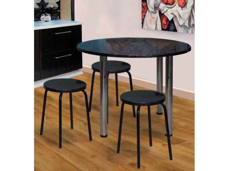 стол обеденный круглый, табурет в Нижневартовске