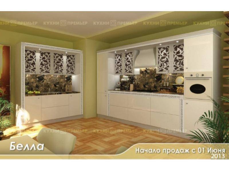 кухня белла серебро в Нижневартовске