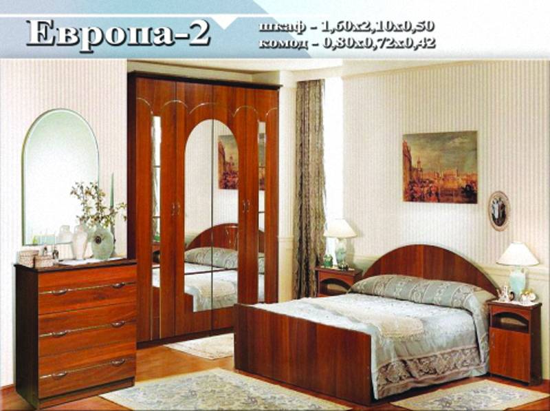 спальный гарнитур «европа 2» в Нижневартовске