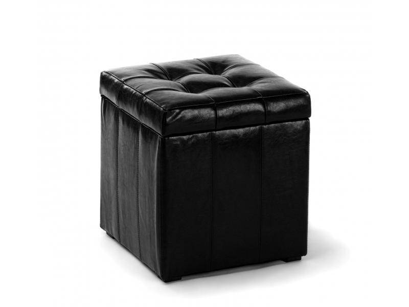 пуф черный пф-2 в Нижневартовске