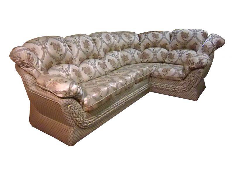 угловой диван лорен с цветами в Нижневартовске