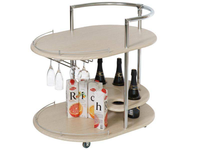 стол сервировочный официант дуб белёный в Нижневартовске