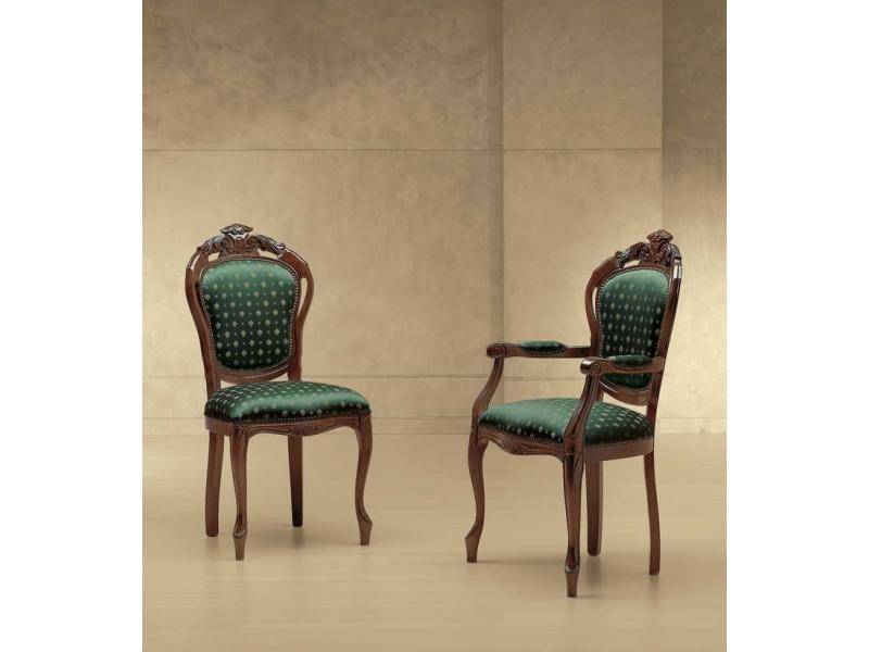 зеленый стул с подлокотниками veneziana в Нижневартовске