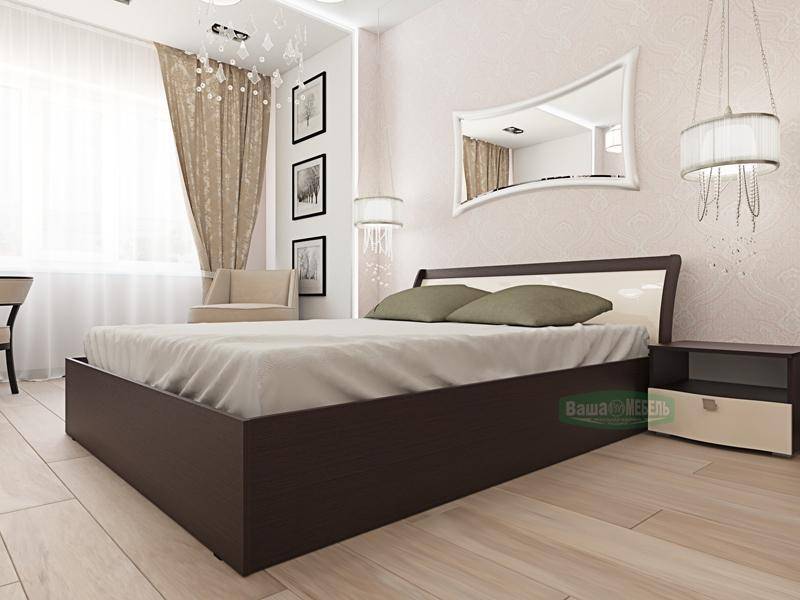 темная кровать №13 в Нижневартовске