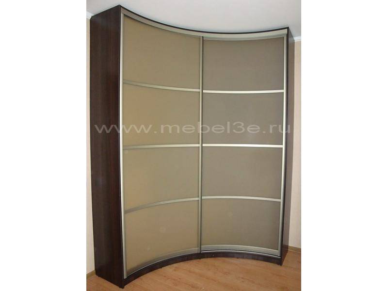 вогнутый шкаф-купе 1300х1300 в Нижневартовске