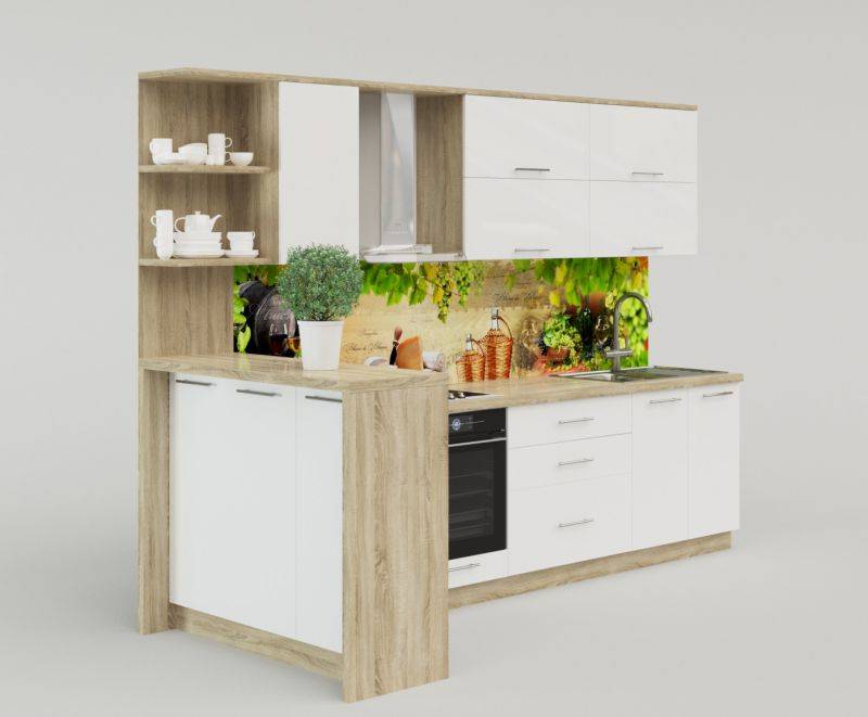 угловая кухня мдф в Нижневартовске