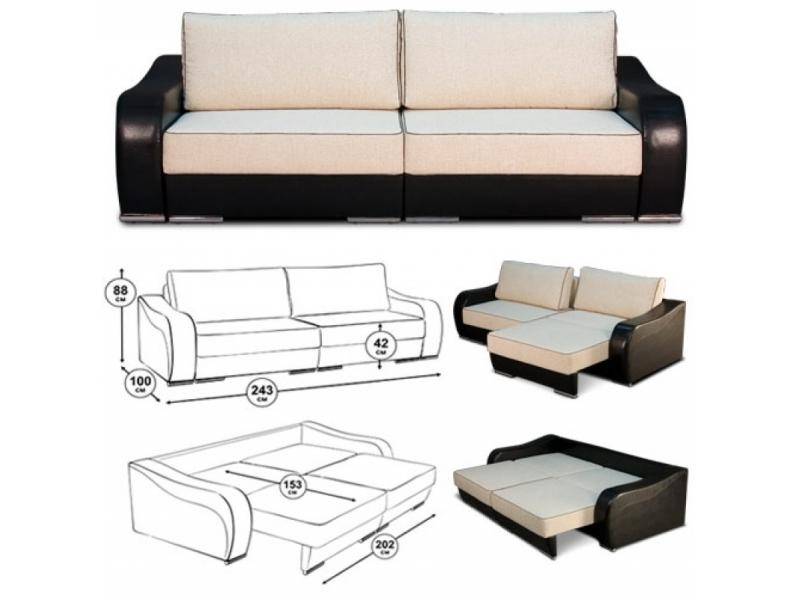 диван прямой николетти сильвер в Нижневартовске