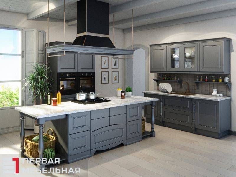 кухня серая орлеан в Нижневартовске