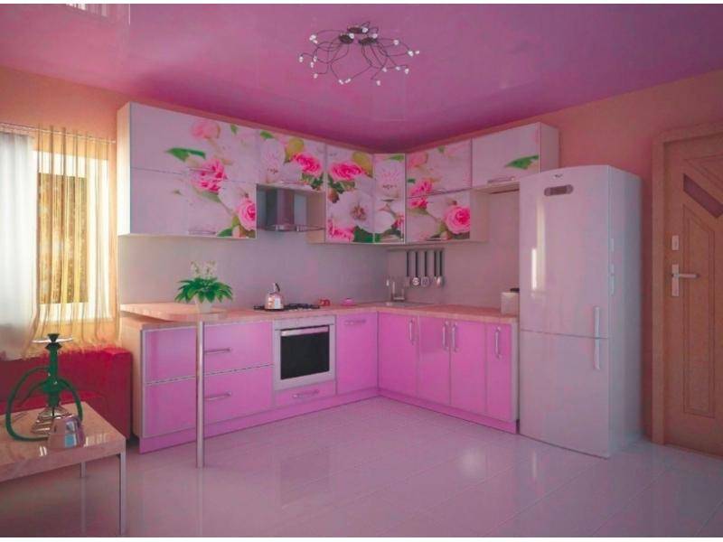 кухня нежный букет в Нижневартовске