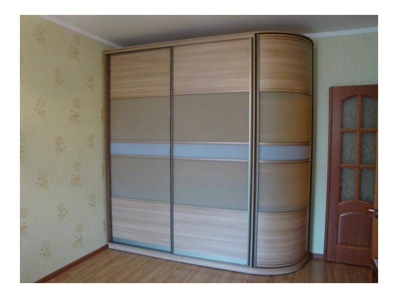 закругленный шкаф купе в Нижневартовске