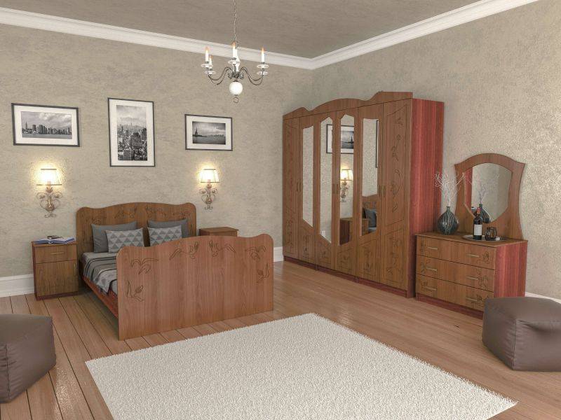 спальный гарнитур лира в Нижневартовске