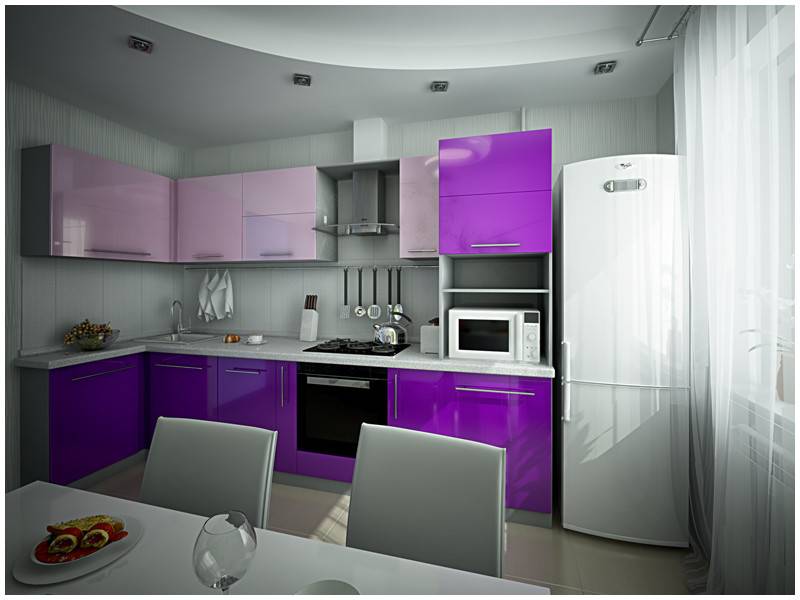 кухня угловая лиза пластик в Нижневартовске