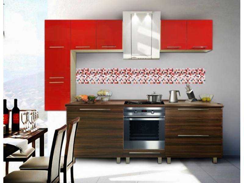 кухня прямая «глория глянец» в Нижневартовске