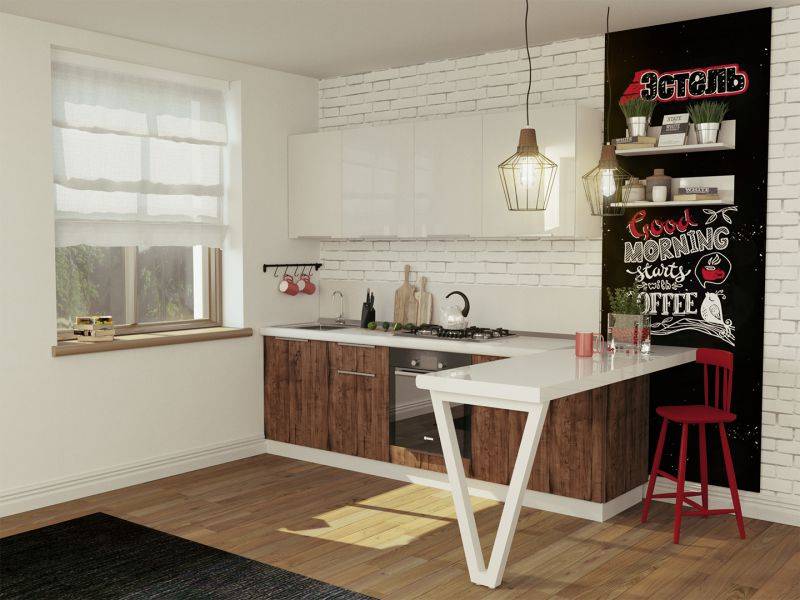 кухонный гарнитур дуб эрле модерн в Нижневартовске