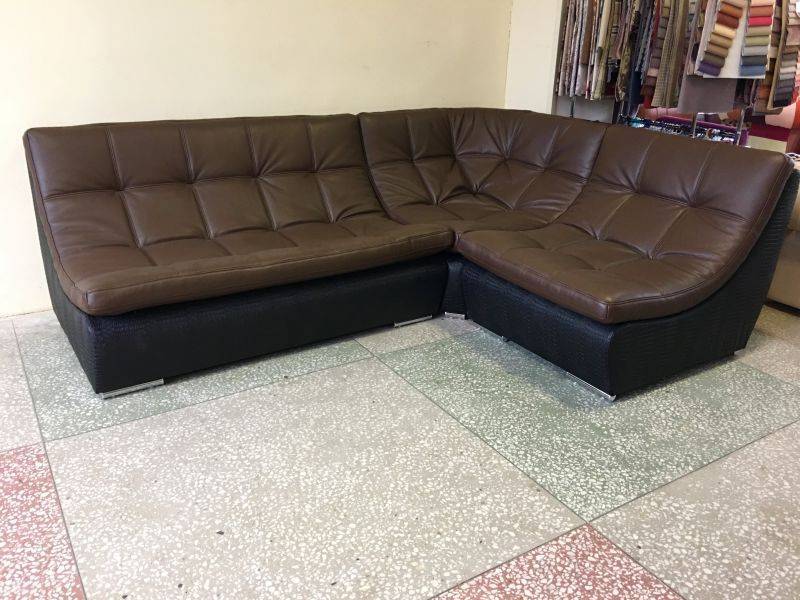 модульный угловой кожаный диван ланкастер в Нижневартовске