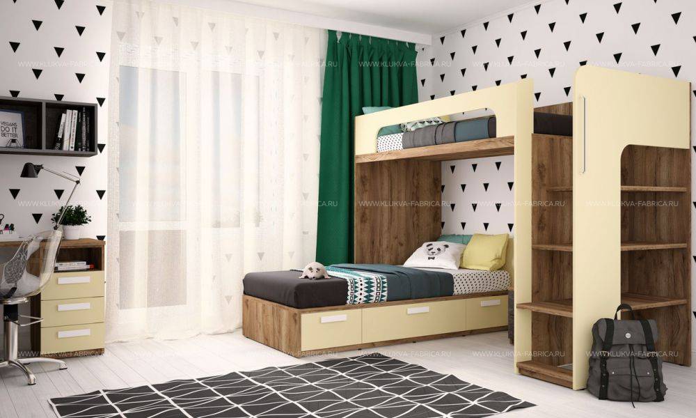 детская мебель junior в цвете лимонный сорбет в Нижневартовске