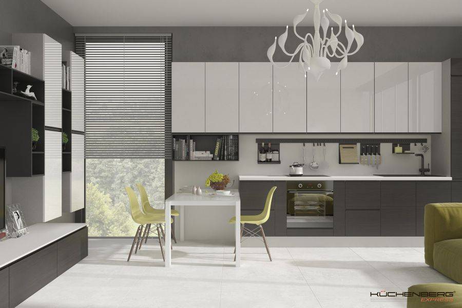 кухня kuchenberg express j-profilo glanz в Нижневартовске