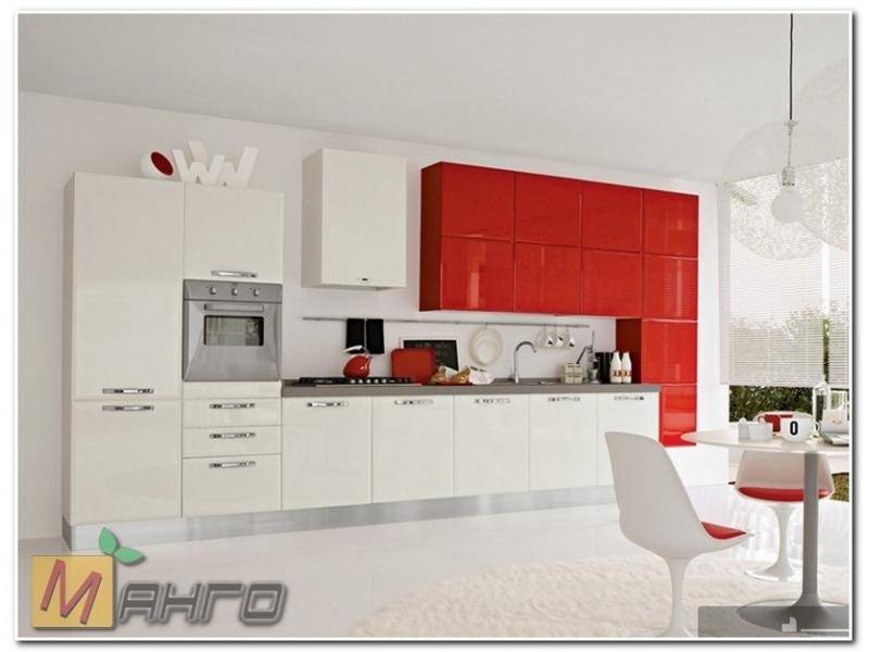 прямая кухня сливки в Нижневартовске