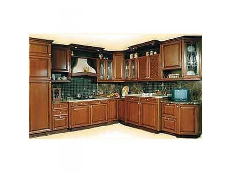 кухонный гарнитур угловой массив в Нижневартовске