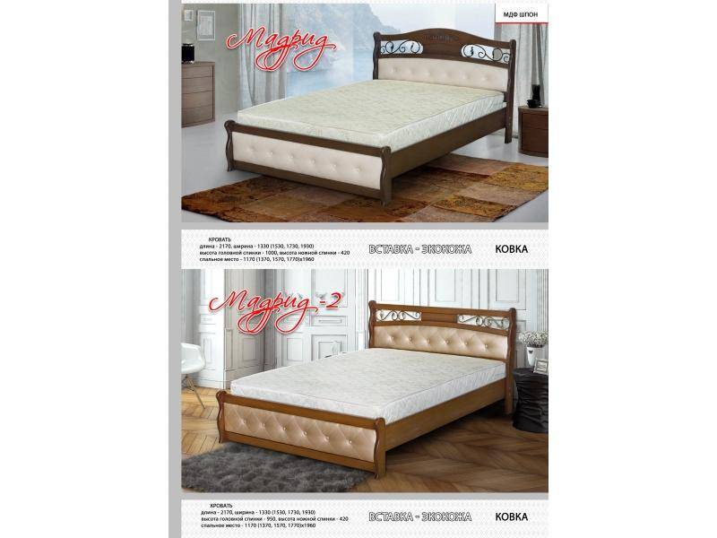 кровать мадрид 2 в Нижневартовске