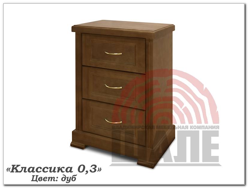 тумба прикроватная классика в Нижневартовске