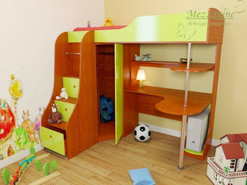 детская индиго с лестницей индиго в Нижневартовске