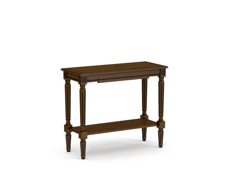 консоль из массива дерева №1 с ящиком в Нижневартовске