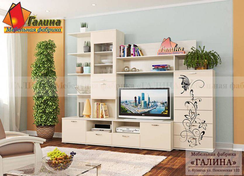 гостиная с фотопечатью ф-09 в Нижневартовске