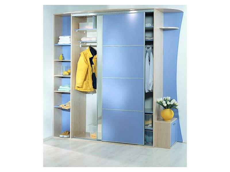 голубой шкаф-прихожая в Нижневартовске